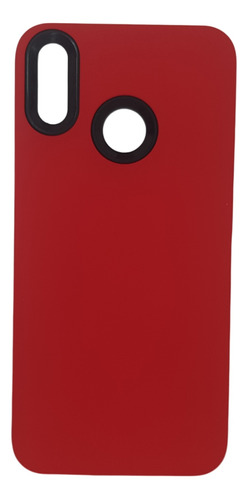 Funda Estuche Rígido Antigolpes Para Huawei Y9 2019 Rojo