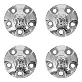 4 Tapones Centros Rines Dodge Ram 5/139 Cromados 2012-2022