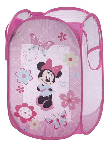 Disney Minnie Mouse Pop Up Cesta, Rosa / Aqua