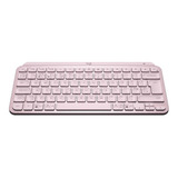 Teclado Logitech Master Series Mx Keys Mini Inglês  Rosa 