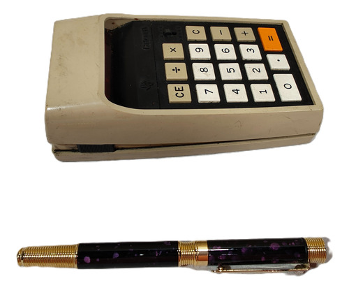 Calculadora 1972 Texas Instrument Portátil Não Funciona Rara