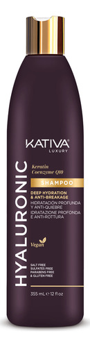  Kativa Hyaluronic Shampoo Hidratación Profunda Vegano Pelo