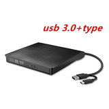 Unidad De Cd Externa, Usb 3.0+tipo C Cd/dvd +/- Rw