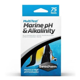 Multitest Marine Ph E Alkalinity-teste Para Ph E Kh- Seachem