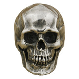 Anillo De Hombre Vintage Crackle Skull
