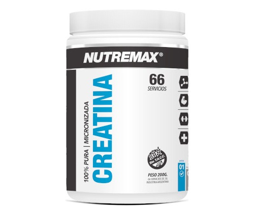 Creatina 200gr Pura Micronizada- Aumentar Músculos- Nutremax