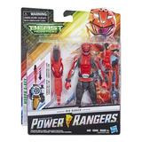 Figura Red Ranger - Power Ranger Beast Morphers Hasbro 10cm