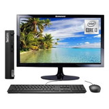 Mini Desktop + Monitor Lenovo M70q I3 10a 480gb 16gb Ram