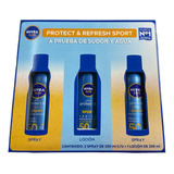 Kit Nivea Sun Protect & Refresh Sport 200mlc/u + Loción