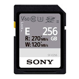 Tarjeta De Memoria Sony 256gb Sd 270 Mb/s