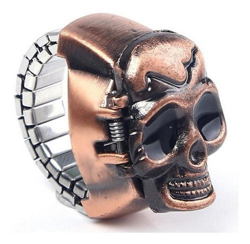 L Watch A1075 Fashion Anillo De Calavera Vintage Retro Unise