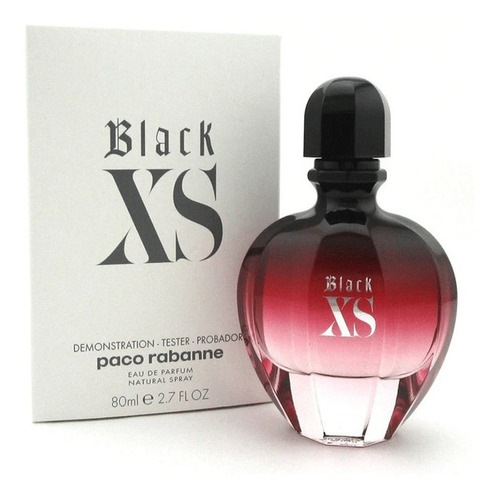 Perfume Black Xs For Her 80ml Edp Paco Rabanne(caja No Lujo)