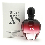 Perfume Black Xs For Her 80ml Edp Paco Rabanne(caja No Lujo)