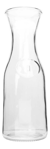 12 Jarras Vidrio Grueso Decanter Para Jugos 1 Litro Mayoreo Color Transparente