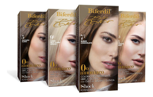 Tintura Biferdil Biocolor 0% Amoníaco