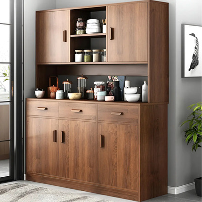Zocalo Cocina Integral Chica Alacenas Con 3 Cajones 5 Puertas 170 X 120 X 34 Cm | Meses sin interés