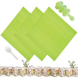 Kit De Alfombrillas Enrollables De Sushi Esamploe De 4 Pieza