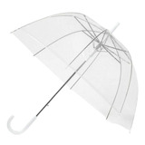 Paraguas Transparente De Hongo
