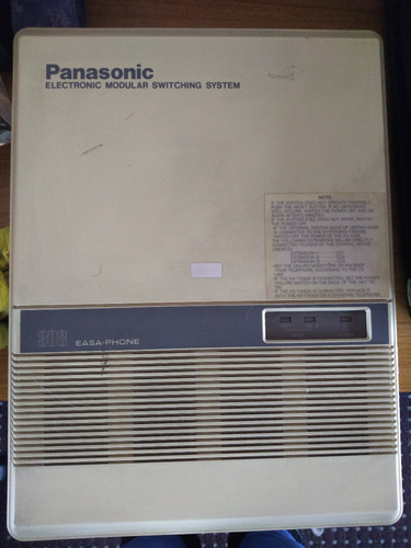 Central Telefónica Panasonic 308, 3 Lineas Ext + 8 Internos