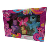 My Happy Horse Pony 3 Figuras Grande Con Accesorios Belleza