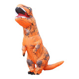 Disfraz De Dinosaurio Inflable T-rex Adulto Botarga