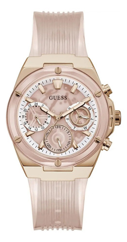 Reloj Guess Gw0409l3 Athena Palo De Rosa