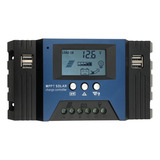 Controlador De Carga Solar Mppt 100a 12/24v, Foco Automático