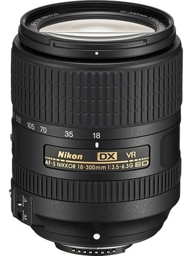 Lente Nikon Af-s Dx Nikkor 18-300mm F/3.5-6.3g Ed Vr