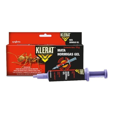 Cebo Hormiguicida Gel 10 Gramos Jeringa Klerat | MercadoLibre