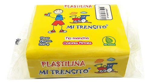 Plastilina Barra Mi Trensito Amarillo 500gr