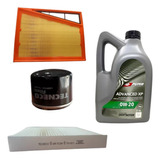 Kit Aceite Puma 0w20 +3 Filtros Fiat Tecneco Argo Cronos 1.3