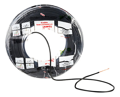 Bolsa 50 Mts Cable Iusa Rojo Thw Cal 14 Awg 100%cobre | Envío gratis