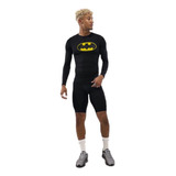 Conjunto Short  E Camisa Térmica Batman Proteção Solar Uv