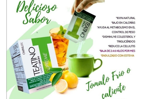 04.teatino Supreme (te-reductor) Con Envío Gratis 