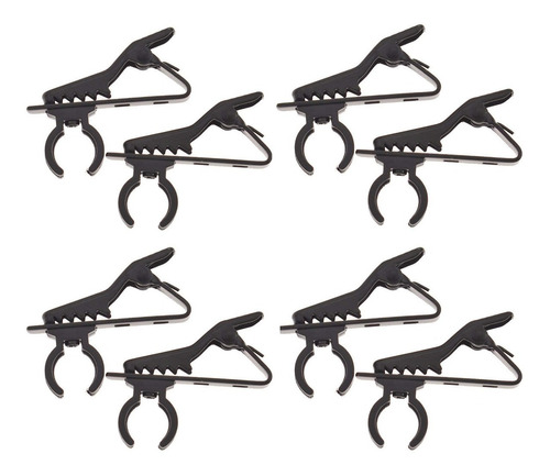 Clip Broche Metal Tipo Crocodilo Micrófono Lavalier Solapa