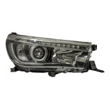 Optica Con Lupa Con Led Derecho Toyota Hilux 16/18