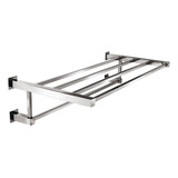 Toalheiro Rack 50 Cm Inox - Kromus Qd0410-50