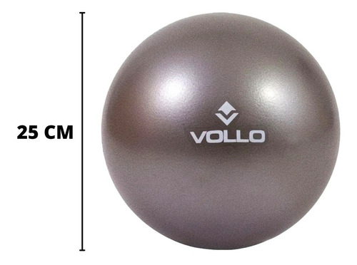 Bola Overball 25cm Yoga Pilates Fisioterapia Hidro - Vollo