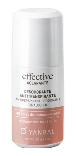 Desodorante Effective Aclarante - g a $182