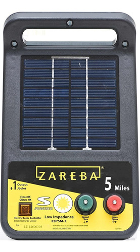 Valla Eléctrica De Baja Impedancia Con Energía Solar Zareba