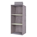 Organizador Closet Armario Zapatero Colgante 3 Divisiones