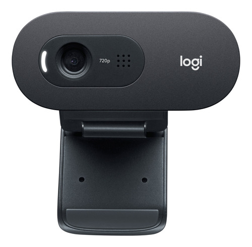 Cámara Web Hd Logitech C505 Negro C/microfono Universal