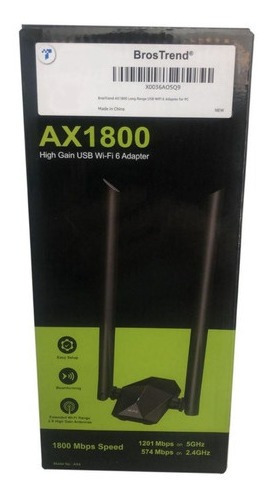 Bros Trend Ax1800 Adaptador Antena Usb Wifi 6 Original  