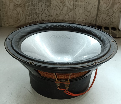 Subwoofer Bravox Mod Psw 10d Bobina Dupla Funciona Perfeito