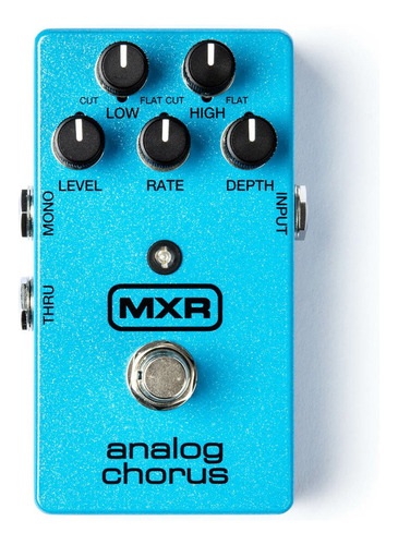 Pedal De Efeito Mxr Analog Chorus M234  Azul