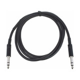 Cable Plug Trs Plug Trs Balanceado Para Home Studio 1,5 M