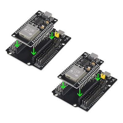 4 Nodemcu Esp32 Wifi Ch340g Usb-c Shield Placa Expansion 30p