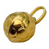 Kit Cadena Con Dije Balón Futbol Oro 14 K+ Obsequio