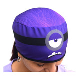 Minion Morado Gorro Quirúrgico Dentista Pediatra Enfermero