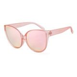 Lentes De Sol Mumbai Oversize Ojo De Gato Rosa By Rebel